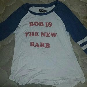 stranger things long tee